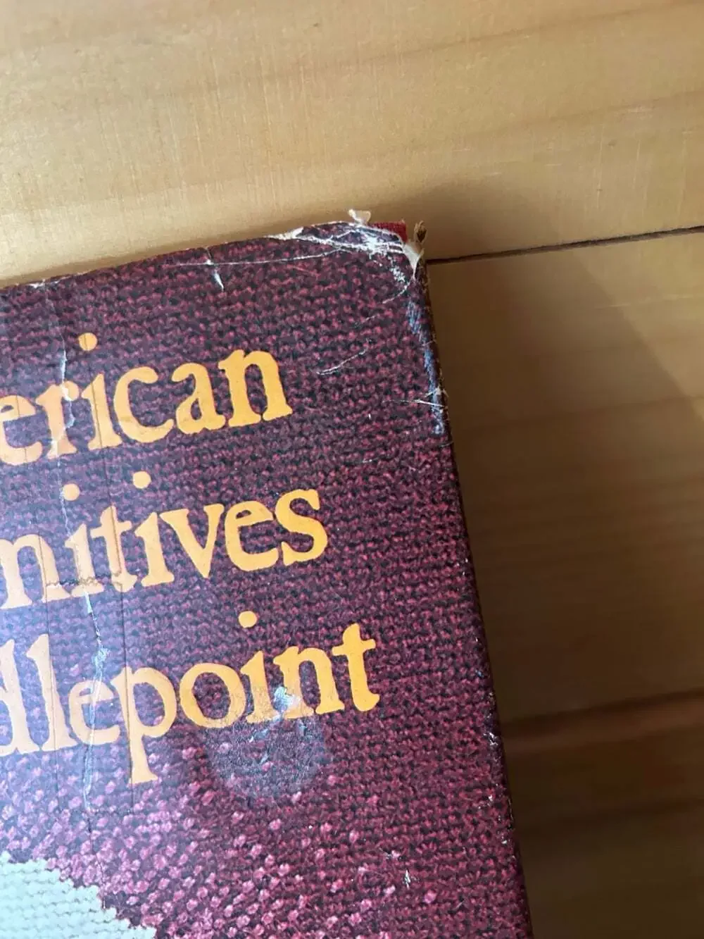 American Primitives Book in Needlepoint - Hardcover book By Ormond, Brande